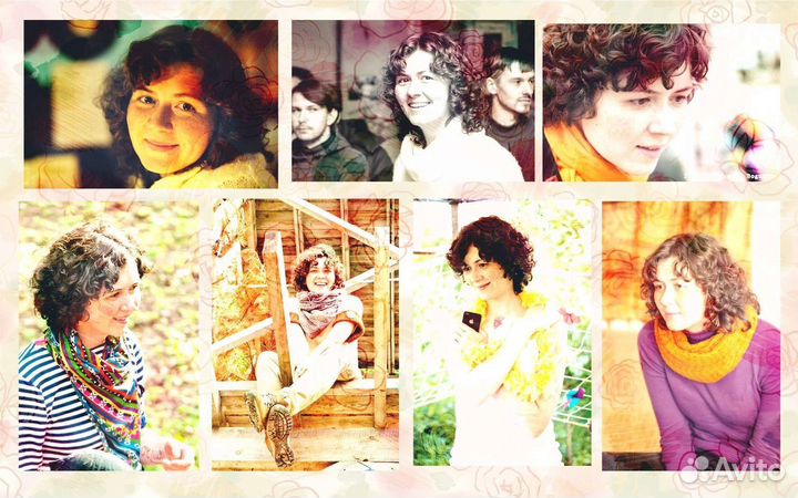 Коллаж оформление фото на др