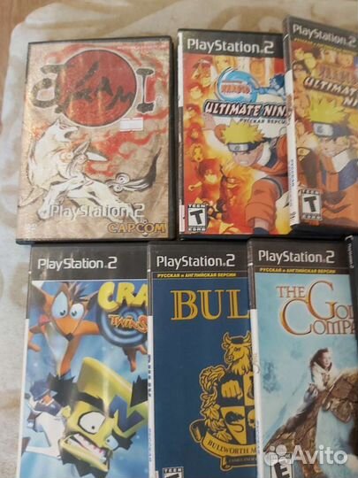 Диски ps2 и WII