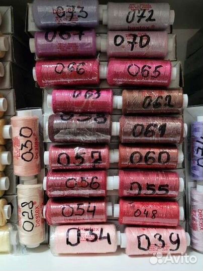 Нитки швейные