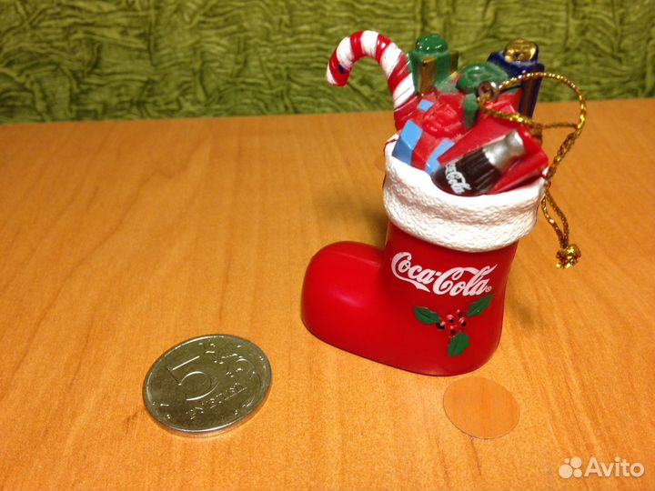 Новогодний сапожек Кока-кола