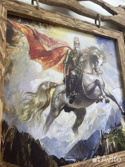 Картина в багете Уастырджи