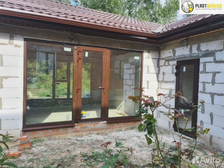 Балконные окна пластиковые алюминиевые остекление