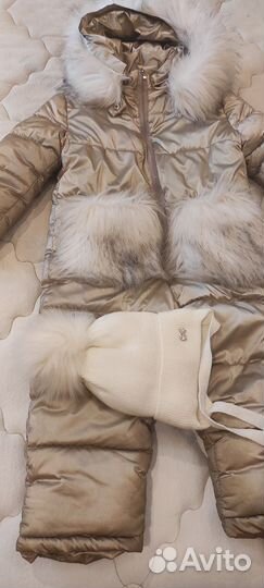 Комбинезон зимний на девочку 98-104