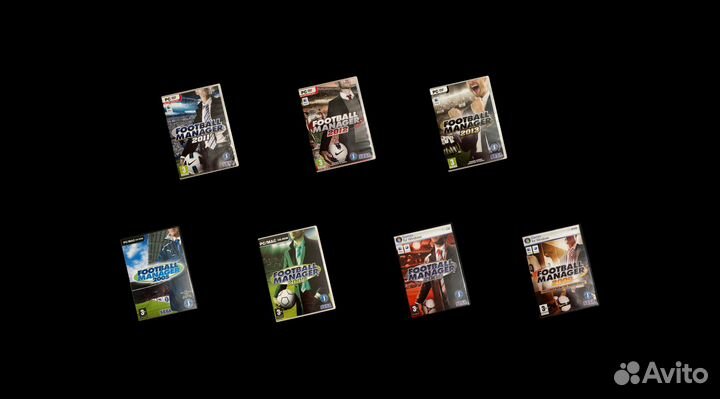 Набор T23 Football Manager зарубе лицензия DVD-box