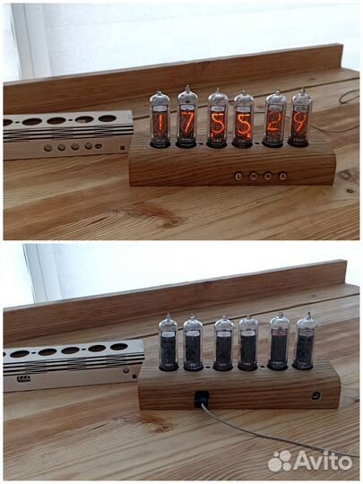 Плата часов на газоразрядных индикаторах