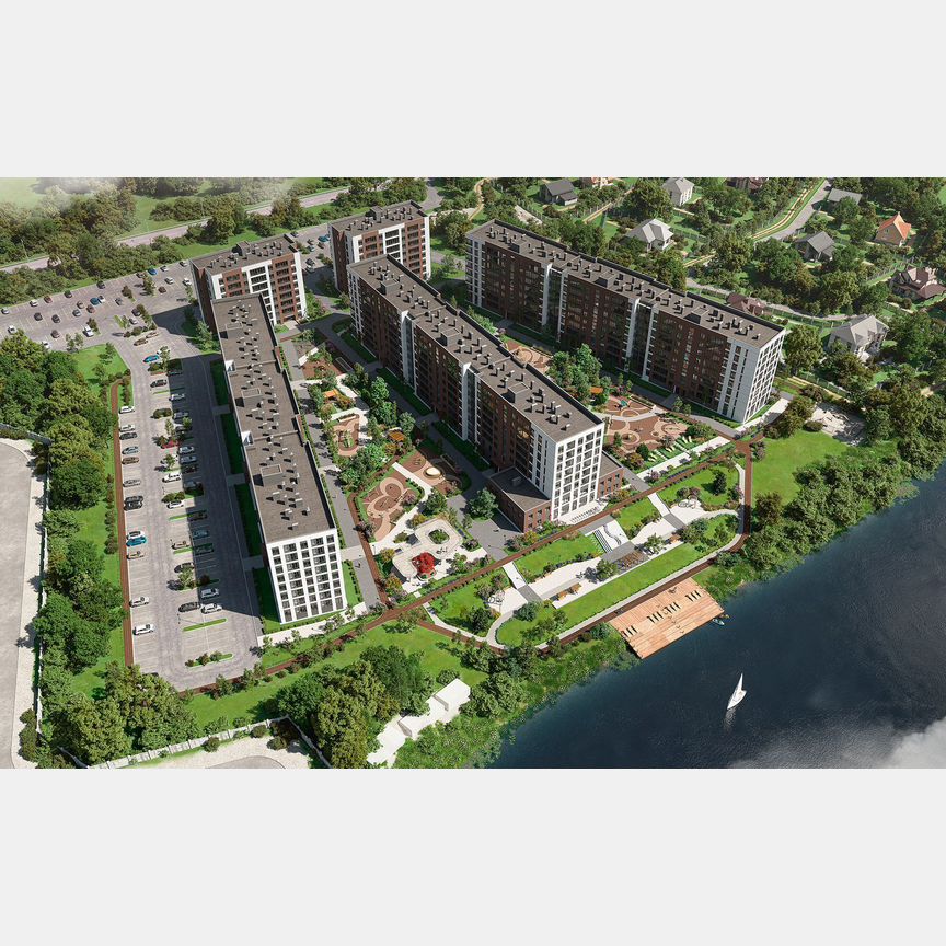 2-к. квартира, 53,6 м², 8/8 эт.