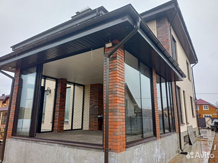 Остекление беседки, веранды, террасы. Окна, двери