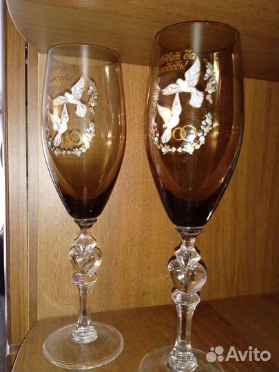 Свадебные бокалы