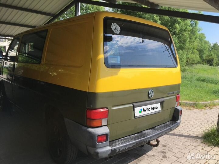 Volkswagen Transporter 1.9 МТ, 1998, 320 000 км