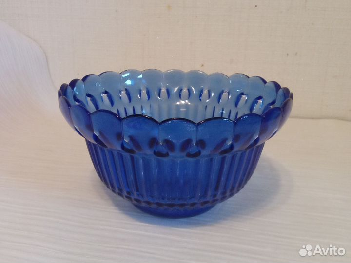 Ваза цветное стекло СССР