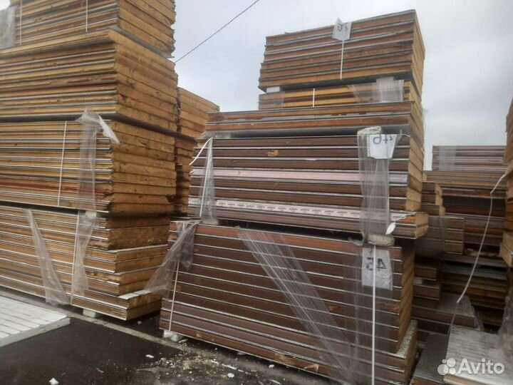 Сэндвич панели в наличии на складе