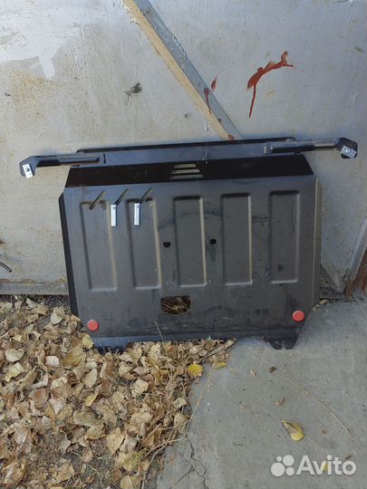 Защита двигателя Kia Rio и Hyundai Solaris