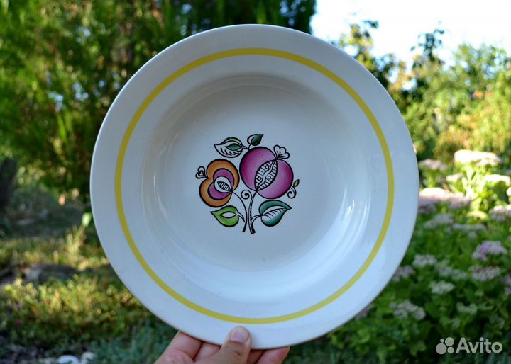 Посуда СССР тарелки