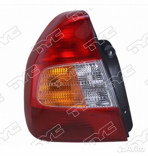 Фонари задние хендай акцент TYC