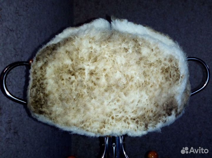 Шапка меховая натуральная. Новая