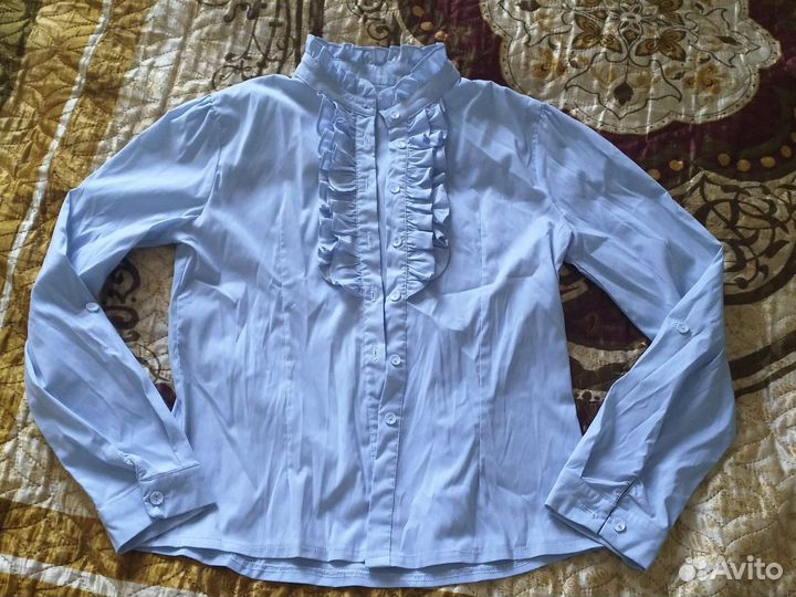 Школьные блузки, жилет