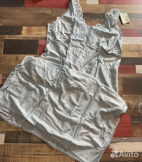 Комбинация ГДР винтаж 54 голубая