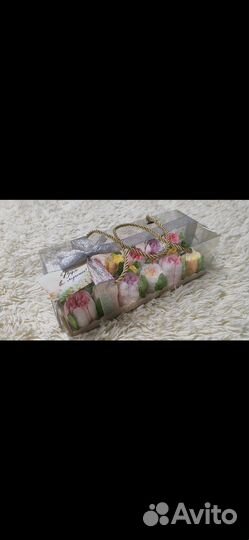 Съедобный букет из зефирных цветов