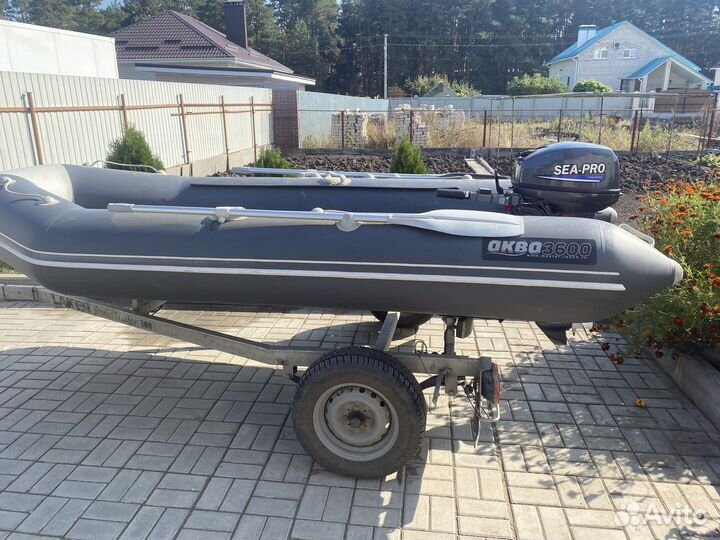 Аква 3600 с мотором seapro 9.9