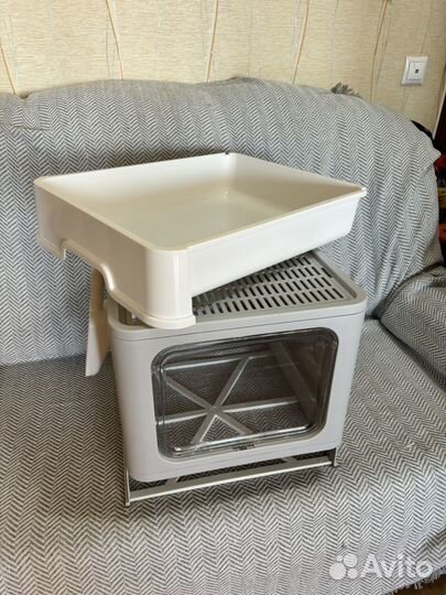 Кошачий лоток закрытый