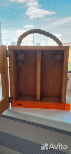 Коробка подарочная деревянная