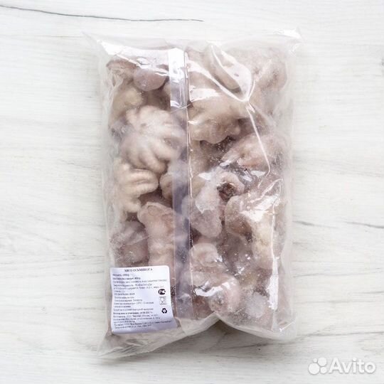 Молодые очищенные осьминоги с/м 20-40- 1 кг