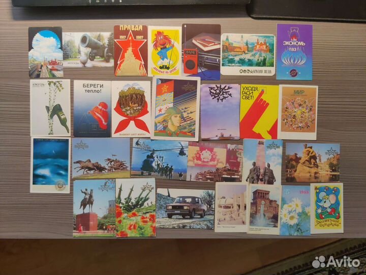 Карманные календарики СССР 1973-91гг