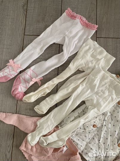 Вещи пакетом на девочку 68 74