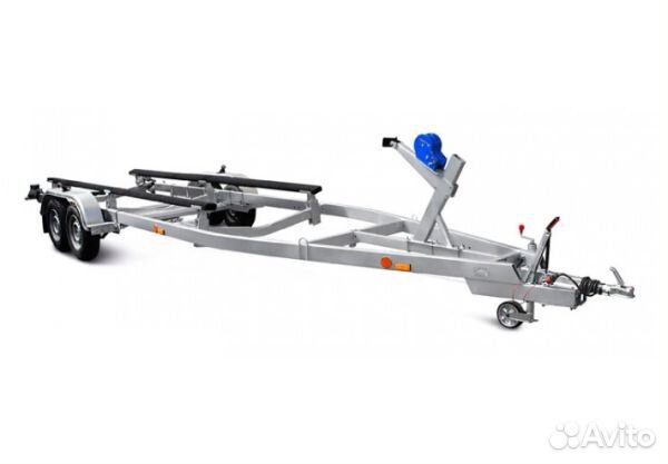 Прицеп с тормозами мзса L 8022-2.25 исп.402 (8221