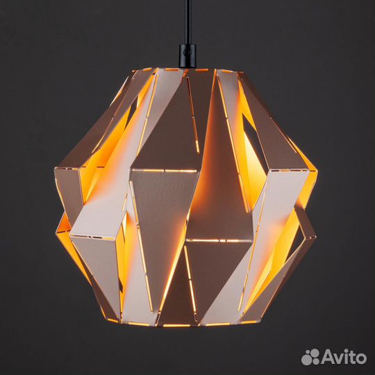 Подвесной светильник Eurosvet Moire 50137/1 золото