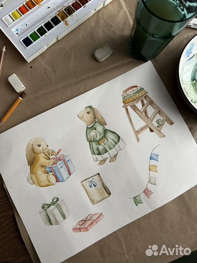 Художник, иллюстрация, роспись стен, принты