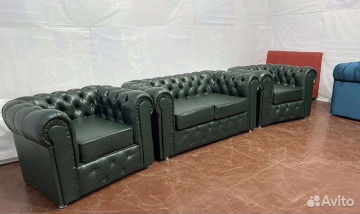 Диван Честер для кафе и бара