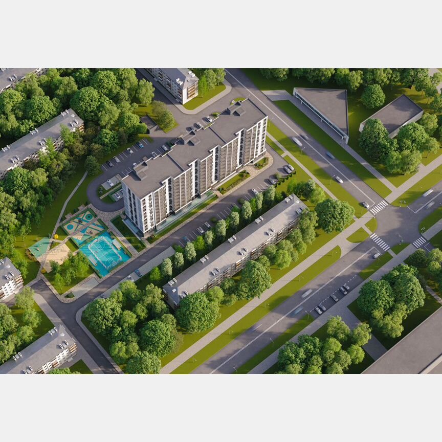 2-к. квартира, 62,8 м², 6/11 эт.