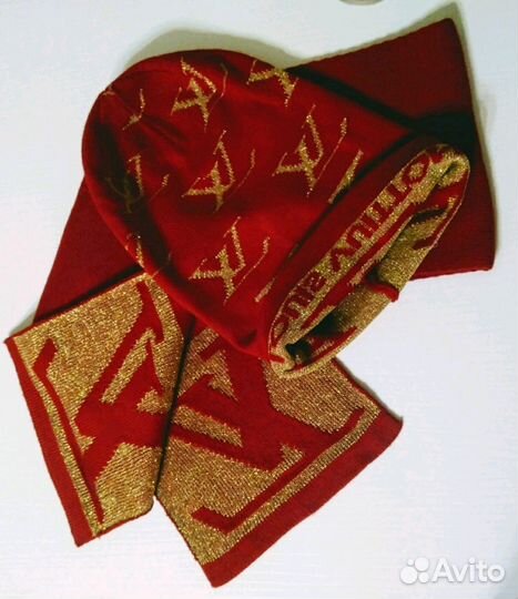 Комплект шапка + шарф Louis Vuitton