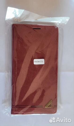 Чехол Realmy C21Y, кожа