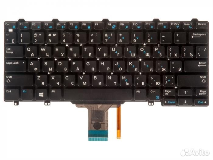 Клавиатура для ноутбука Dell Latitude E5250, E5250