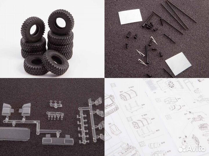 Сборная модель Камаз-6560 зрпк 96К6 (1:43)