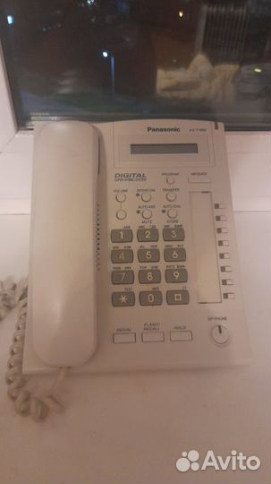 Стационарный телефон panasonic KX-T7665, KX-T7431