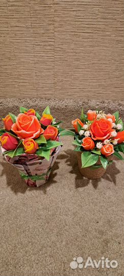 Букет из мыла