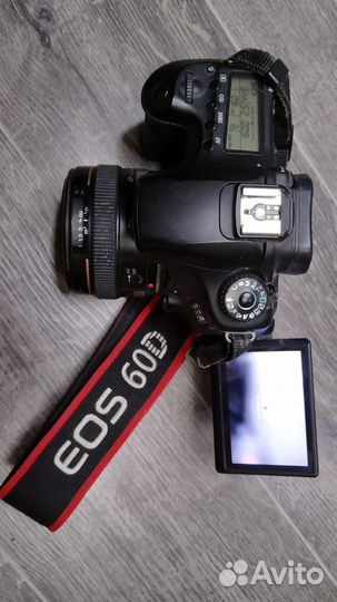 Canon 60D с объективом Canon 50 1.4