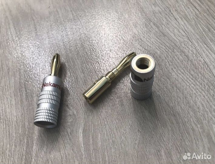 Разьемы банан Nakamichi