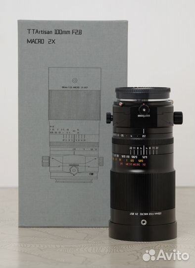 TTartisans 100mm f2.8 macro 2:1 Tilt/Shift (SonyE)