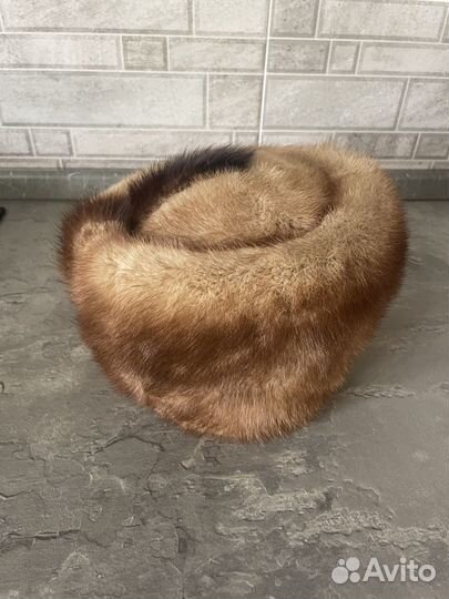 Шапка норковая женская
