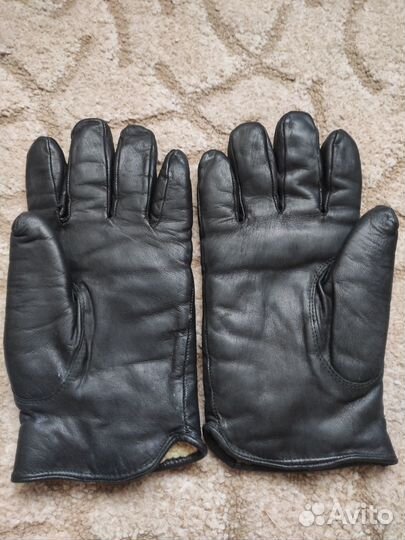 Мужские кожаные перчатки