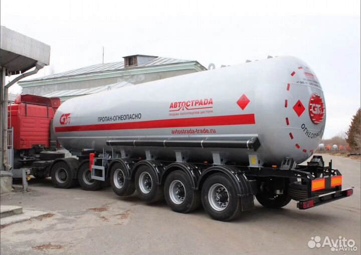Полуприцеп газовоз GT7 ППЦТ-48, 2023