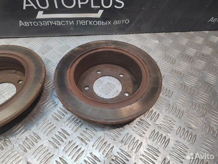 Тормозной диск задний Mitsubishi Lancer X седан