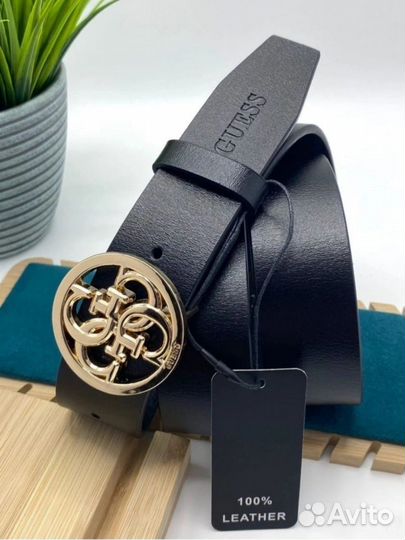 Ремень женский кожанный Guess