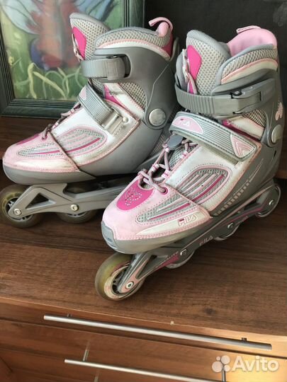 Ролики детские раздвижные Fila X-One 38-41р