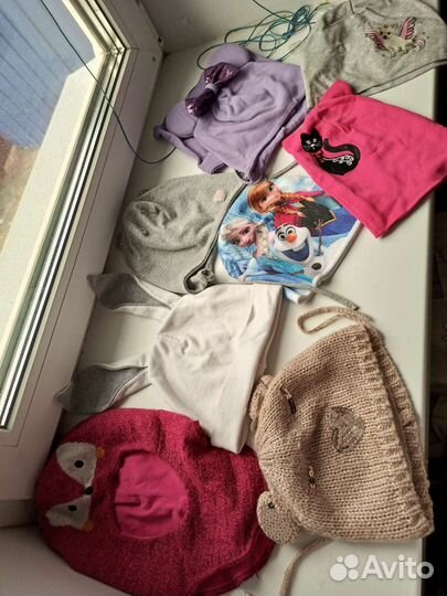 Шапки для девочки 1-2 года