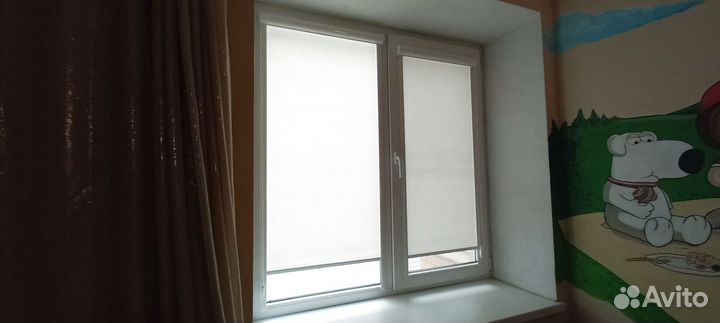 Рулонные шторы в спальню